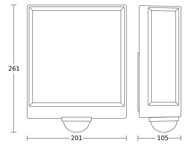  L 40 SC avec détecteur de mouvement & Bluetooth